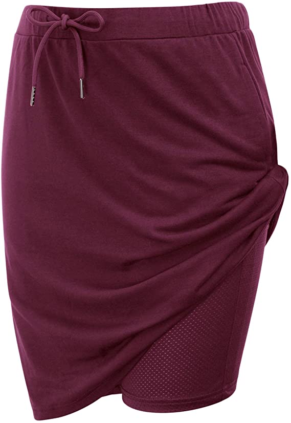 Jack Smith Womens Stretchy Knee Length Golf Skirts