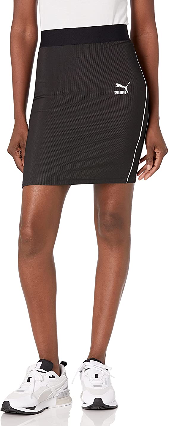 Puma Womens Classics Rib Golf Skirts