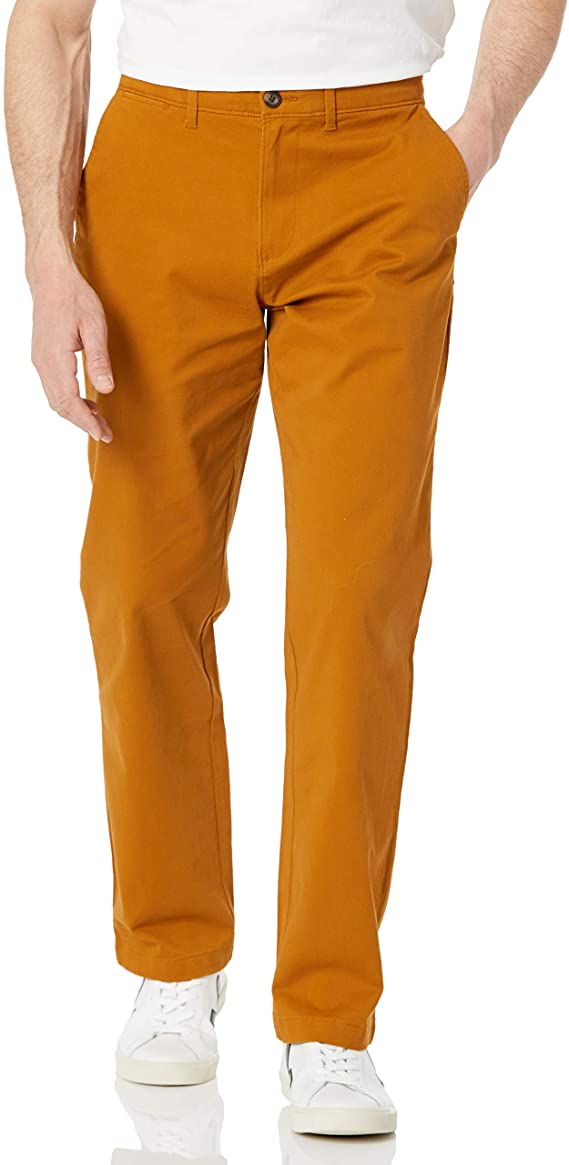 Amazon Essentials Mens Relaxed Fit Casual Stretch Golf Pants