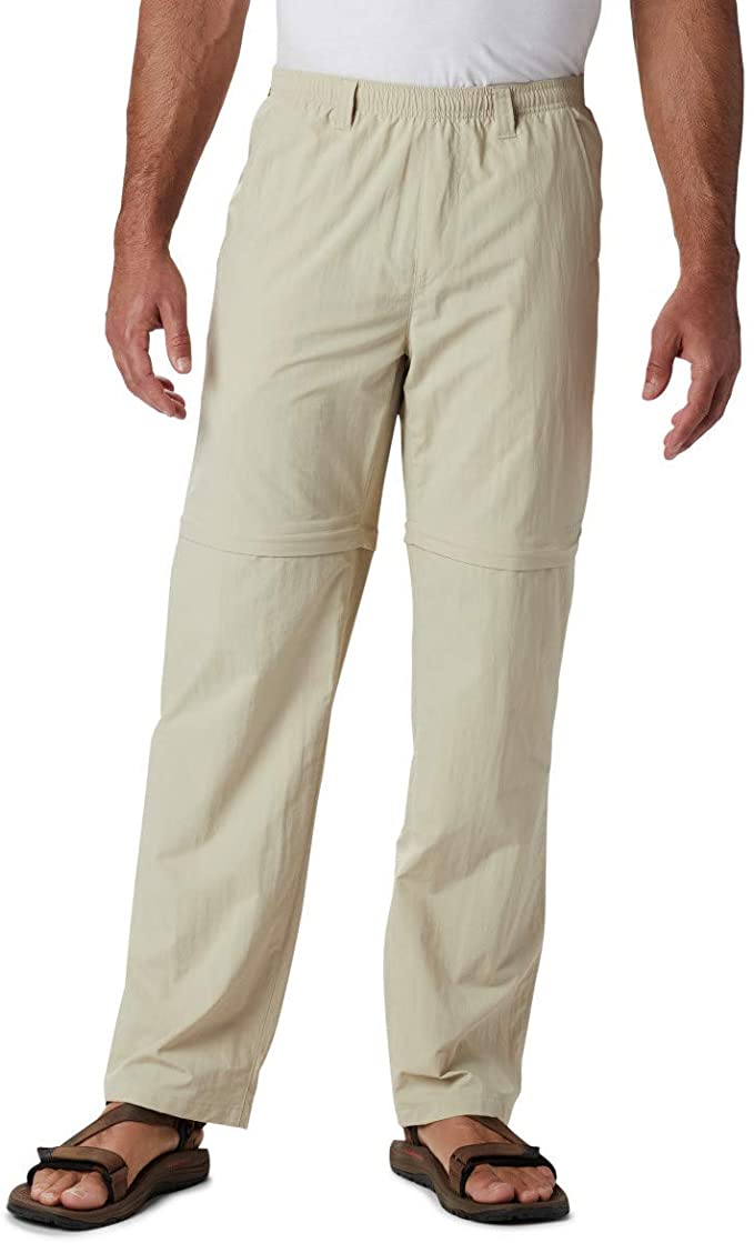 Mens Columbia Backcast Convertible Sun Golf Pants