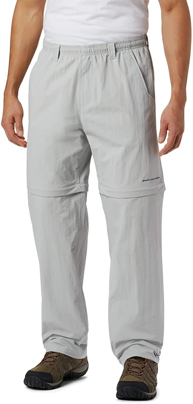 Columbia Mens Backcast Convertible Sun Golf Pants