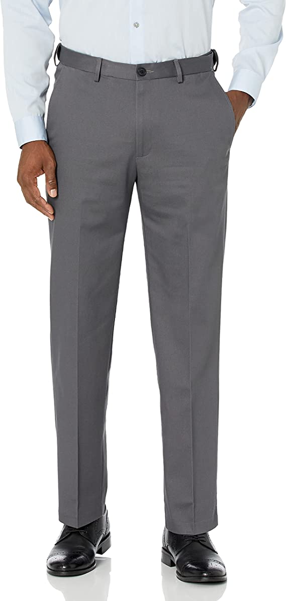 Mens Haggar Classic Fit Flat Front Golf Pants