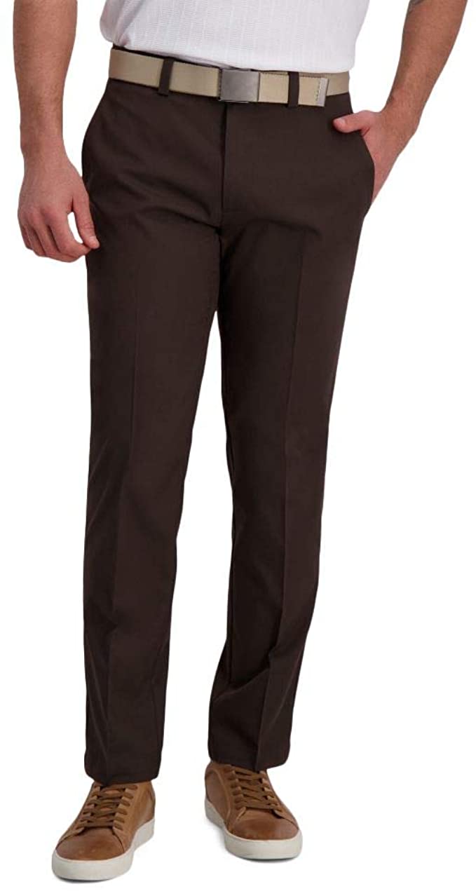 Haggar Mens Cool Right Performance Flex Golf Pants