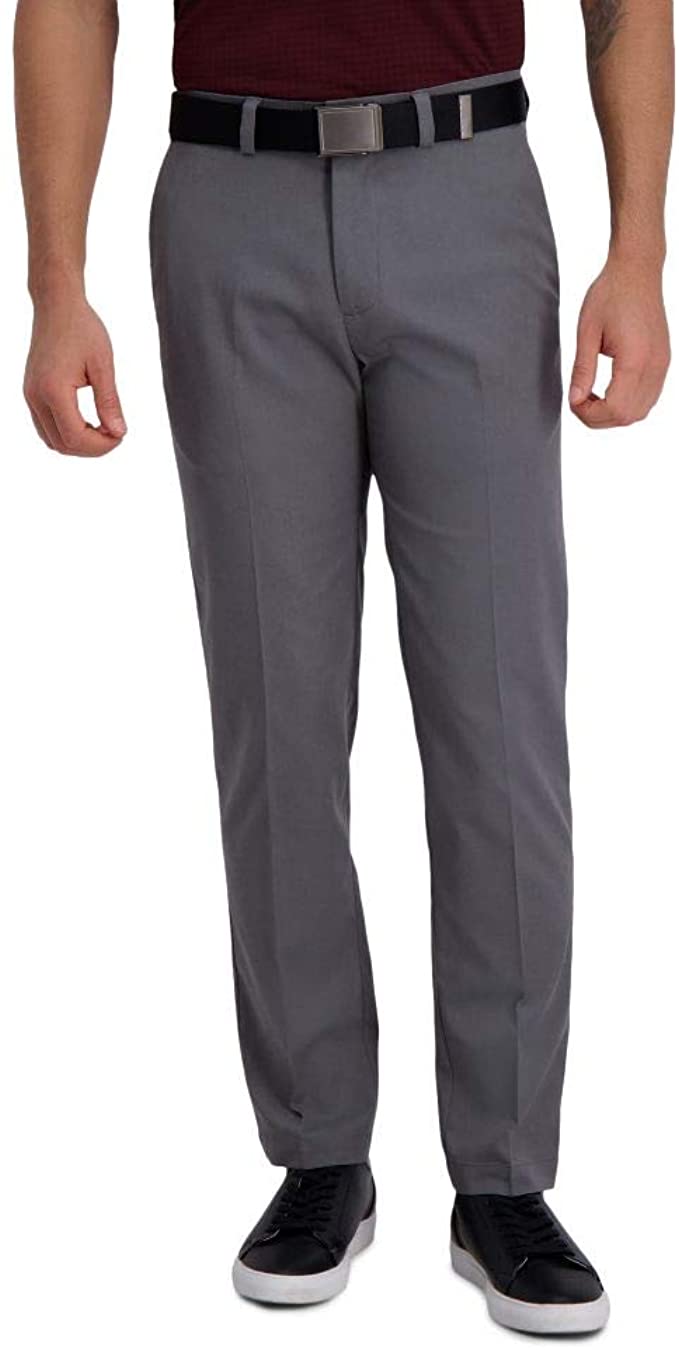 Haggar Mens Cool Right Performance Flex Golf Pants