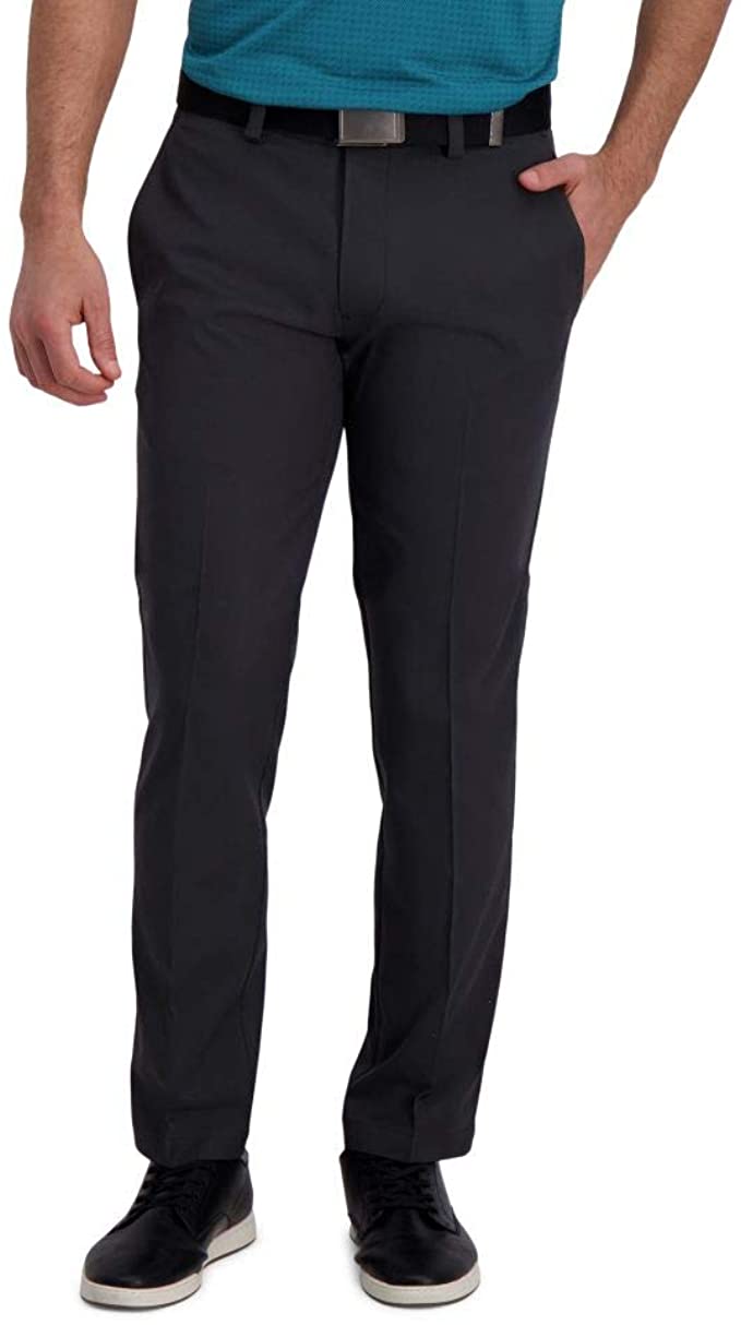 Haggar Mens Cool Right Performance Flex Golf Pants