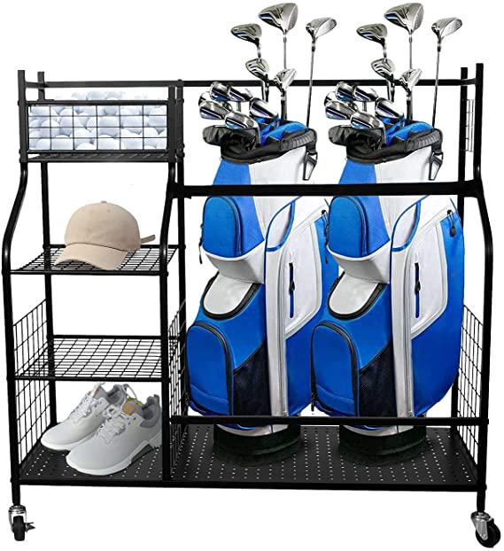 Aozora Golf Bag Organizer Stand Racks