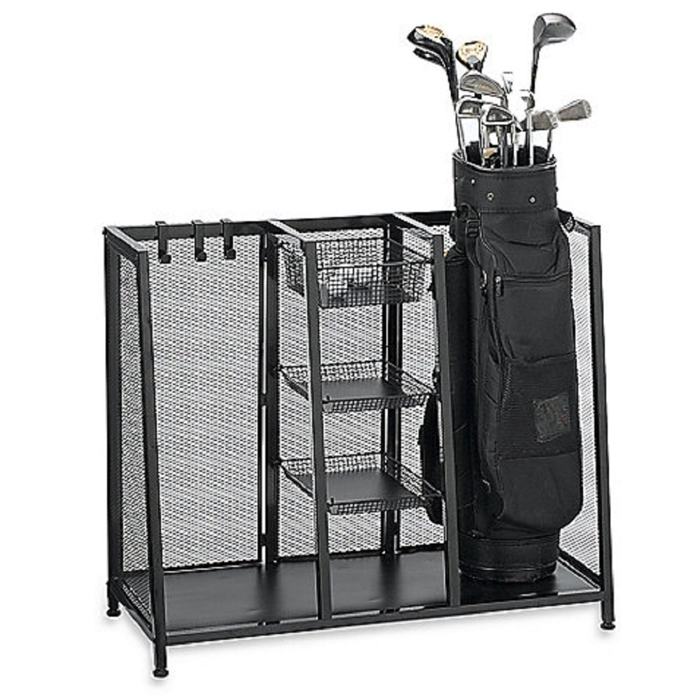 Golf Bag Organizers, Storage Units, Racks, Caddies