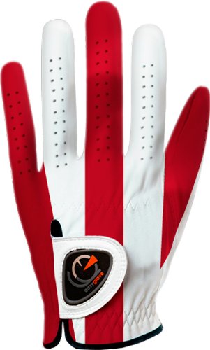 Mens Easyglove Classic Red Golf Gloves