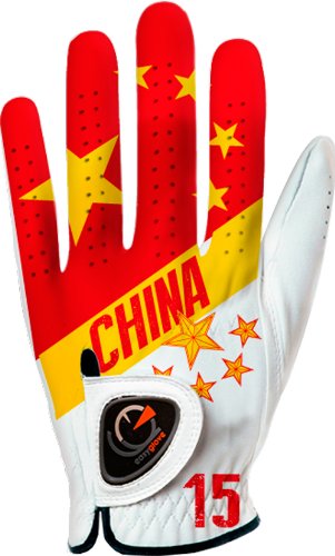 Mens Easyglove Flag China Golf Gloves