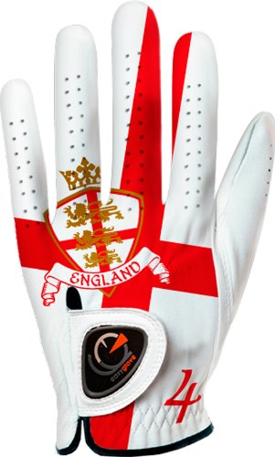 Mens Easyglove Flag England Golf Gloves