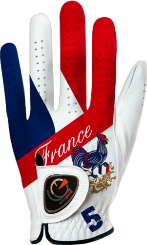 Mens Easyglove Flag France Golf Gloves