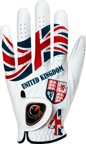 Mens Easyglove Flag UK Golf Gloves