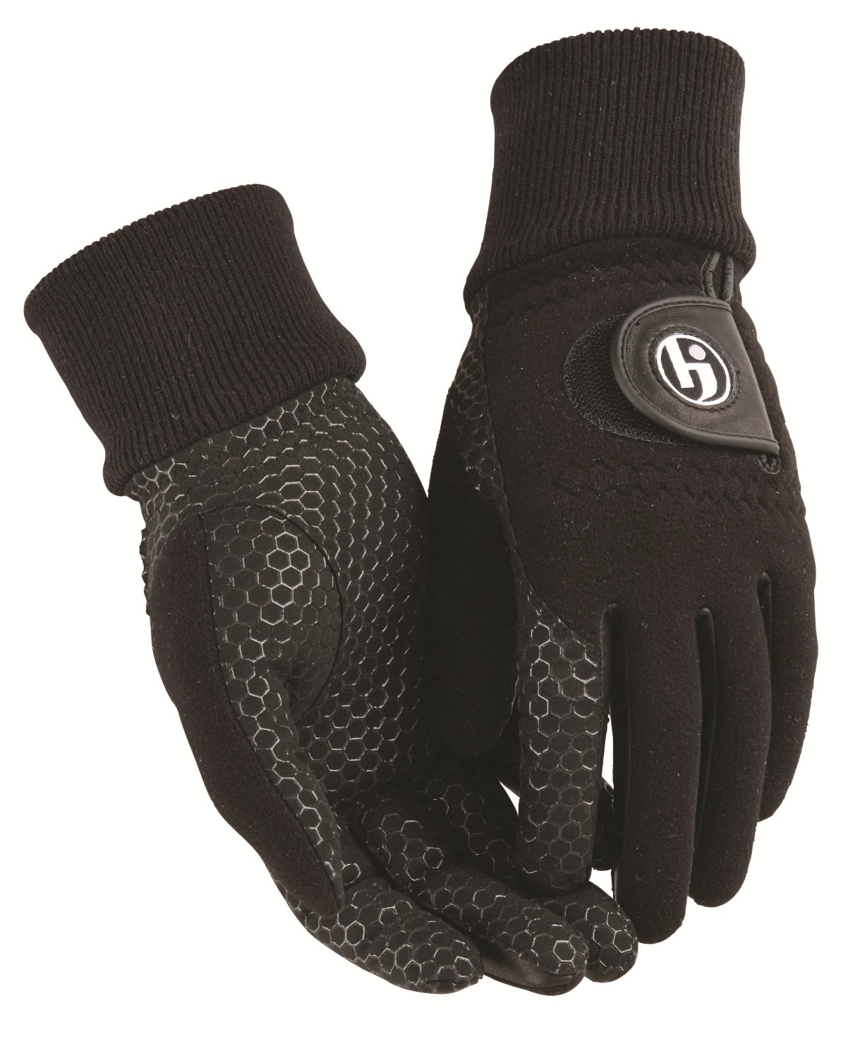 Mens HJ Glove Black Winter Xtreme Golf Gloves
