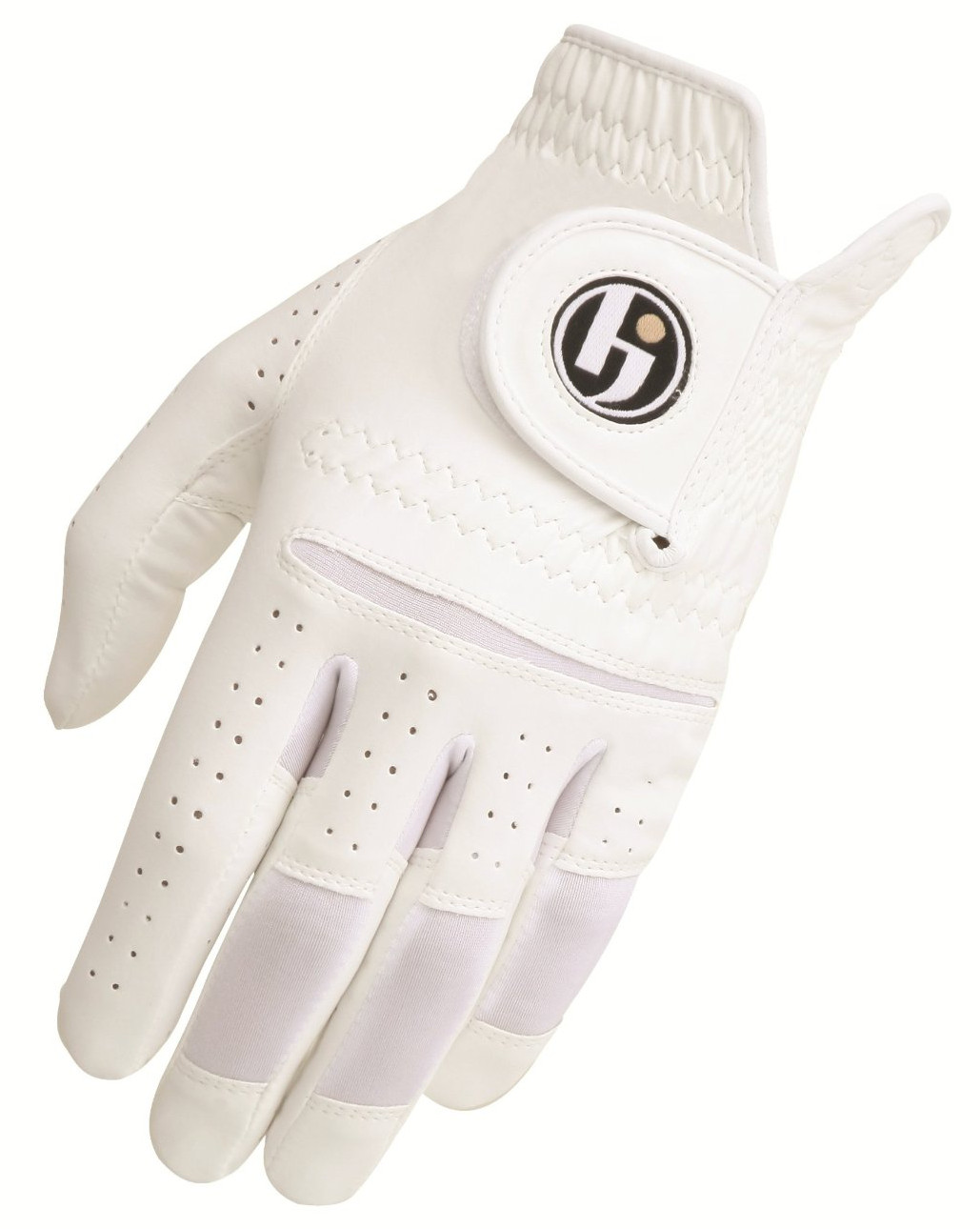 Mens HJ Glove Snow White Gripper Golf Gloves
