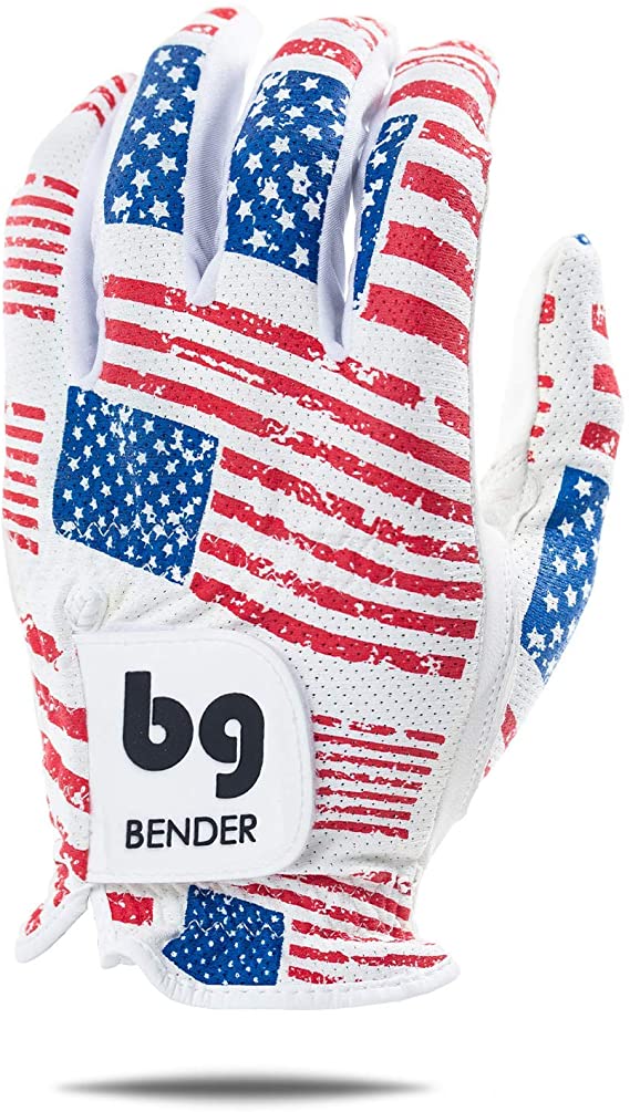 Mens Bender Gloves Mesh Golf Gloves