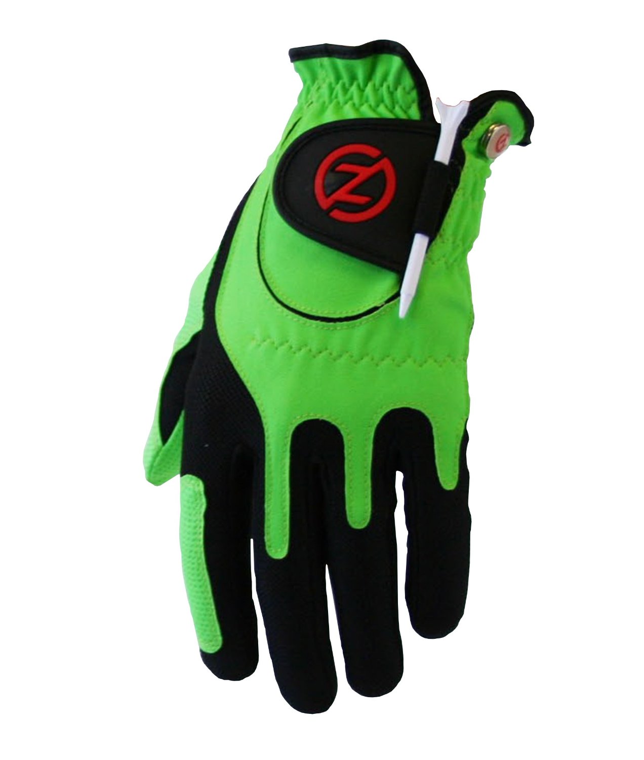 Mens Zero Friction Lime Green Golf Gloves