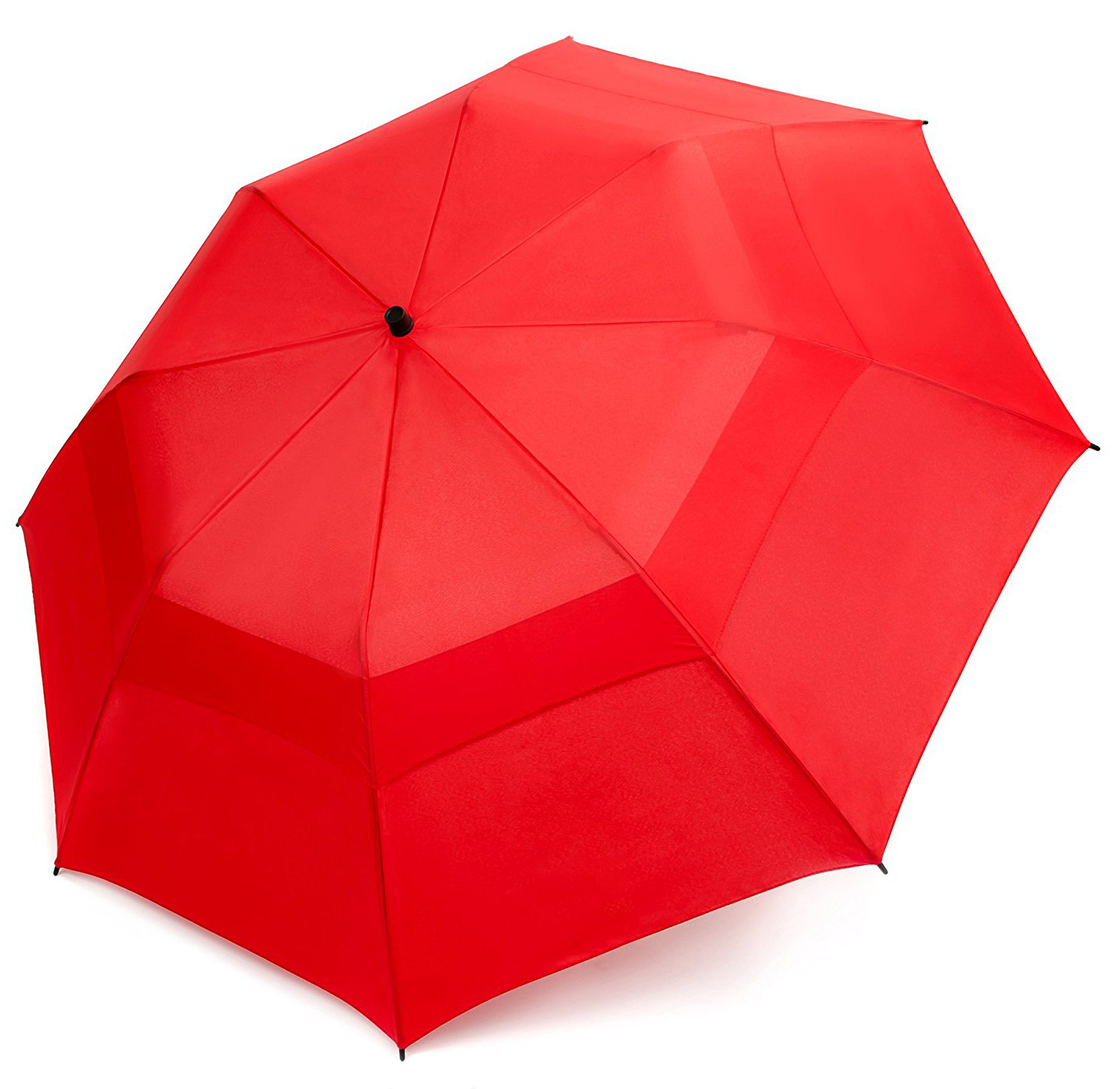 EEZ-Y 58 Inch Folding Windproof Double Canopy Auto Open Golf Umbrellas