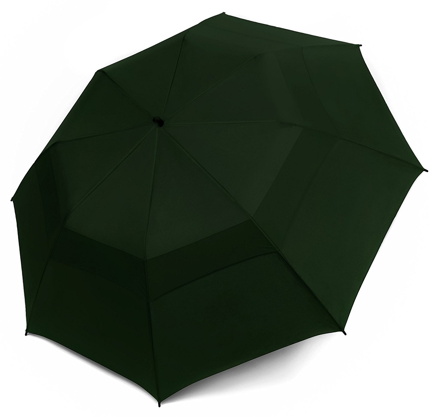 EEZ-Y 58 Inch Folding Windproof Double Canopy Auto Open Golf Umbrellas