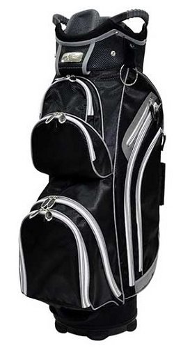 Ladies RJ Sports Kingston Black Golf Cart Bags