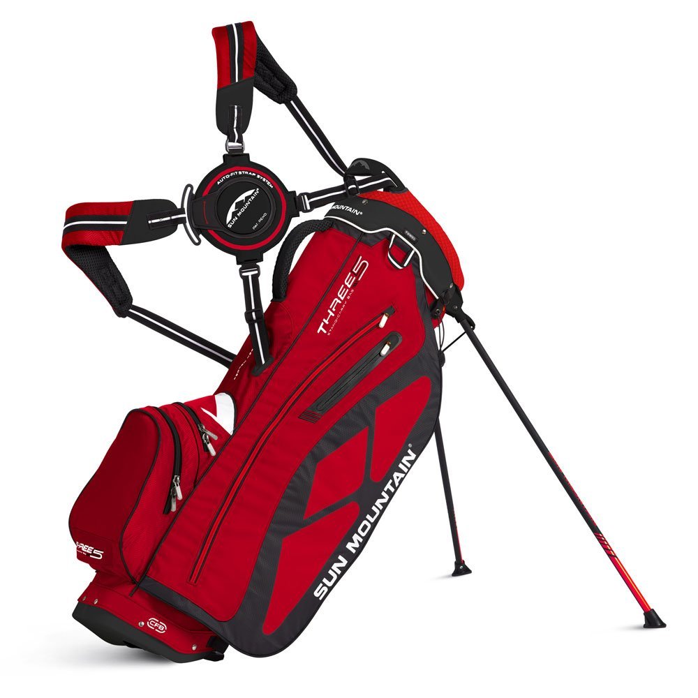 Mens 2014 Three 5 Golf Stand Carry Bags