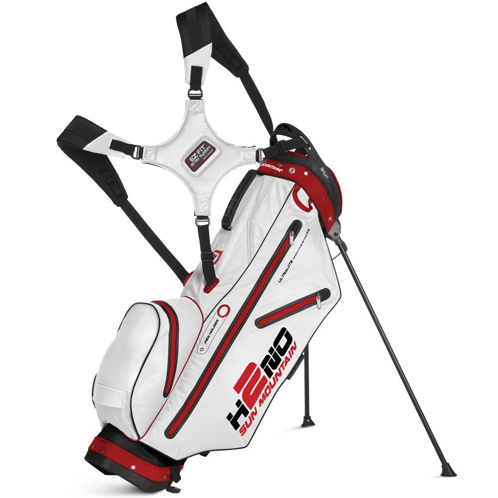 Mens Sun Mountain H2NO Ultra-Lite Waterproof Golf Stand Bags