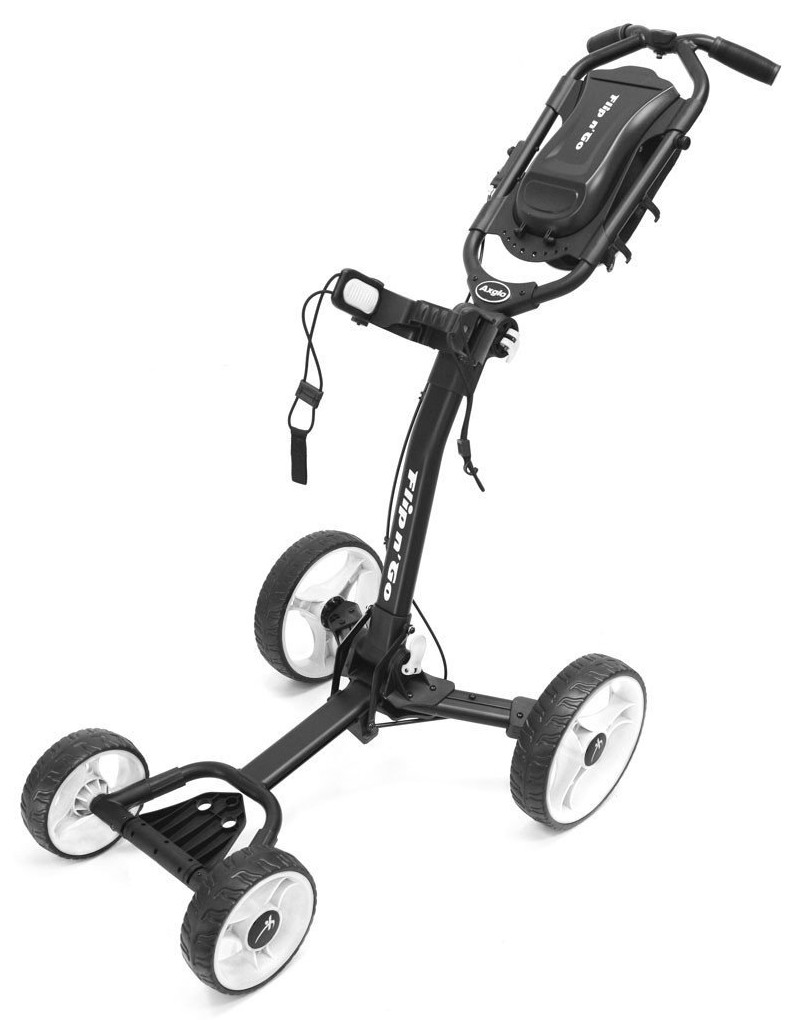 Axglo Flip n Go 4 Wheel Golf Push Carts