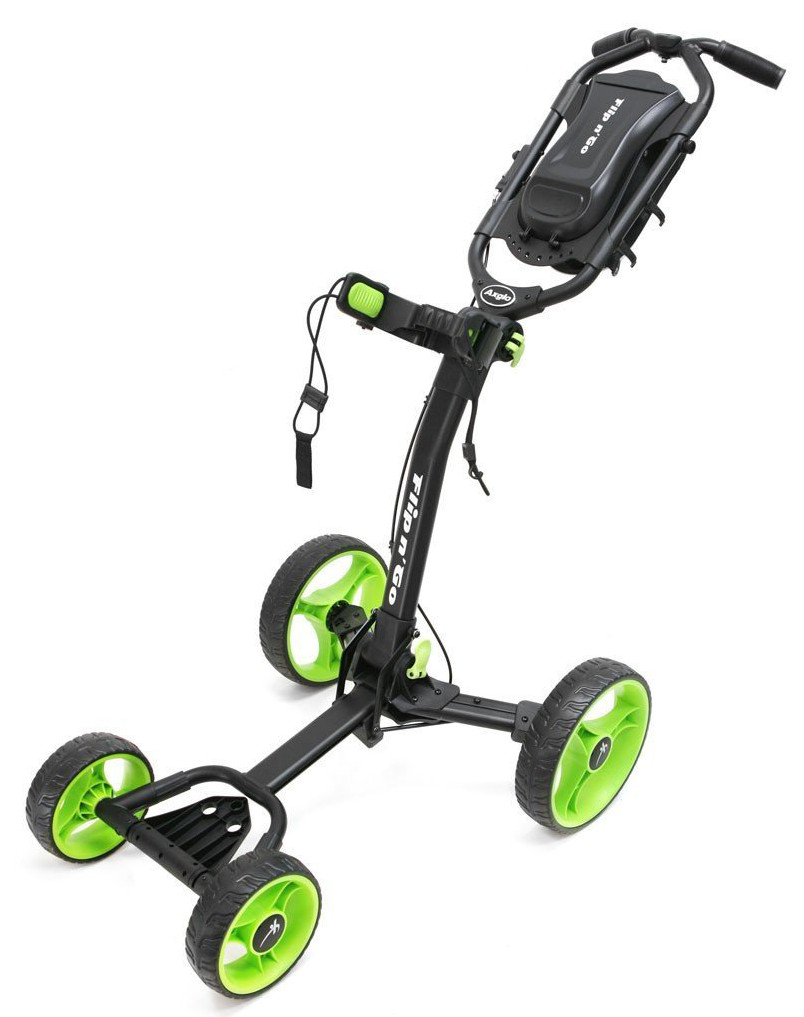 Axglo Flip n Go 4 Wheel Golf Push Carts