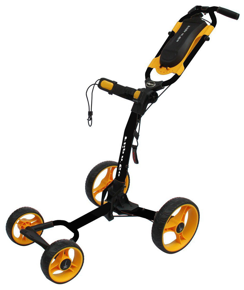 Tartan Cruiser 3 Wheel Push Pull Golf Cart w/ Large, Nylon Storage Bag –  GolfBestBuy