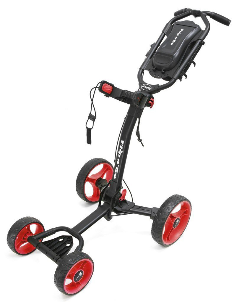 Axglo Flip n Go 4 Wheel Golf Push Carts