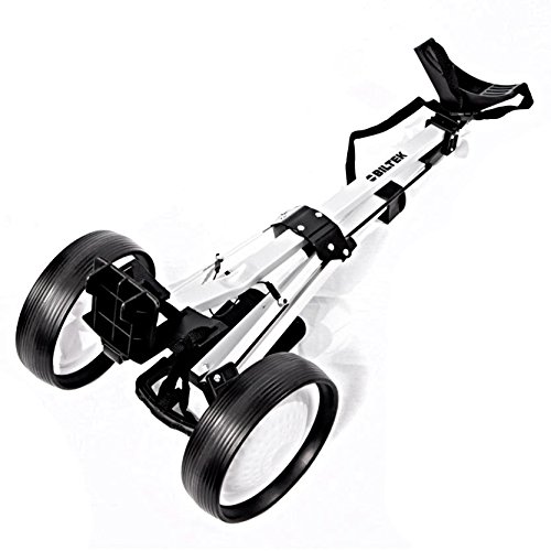 Biltek Foldable 2 Wheel Golf Push Pull Trolley Carts