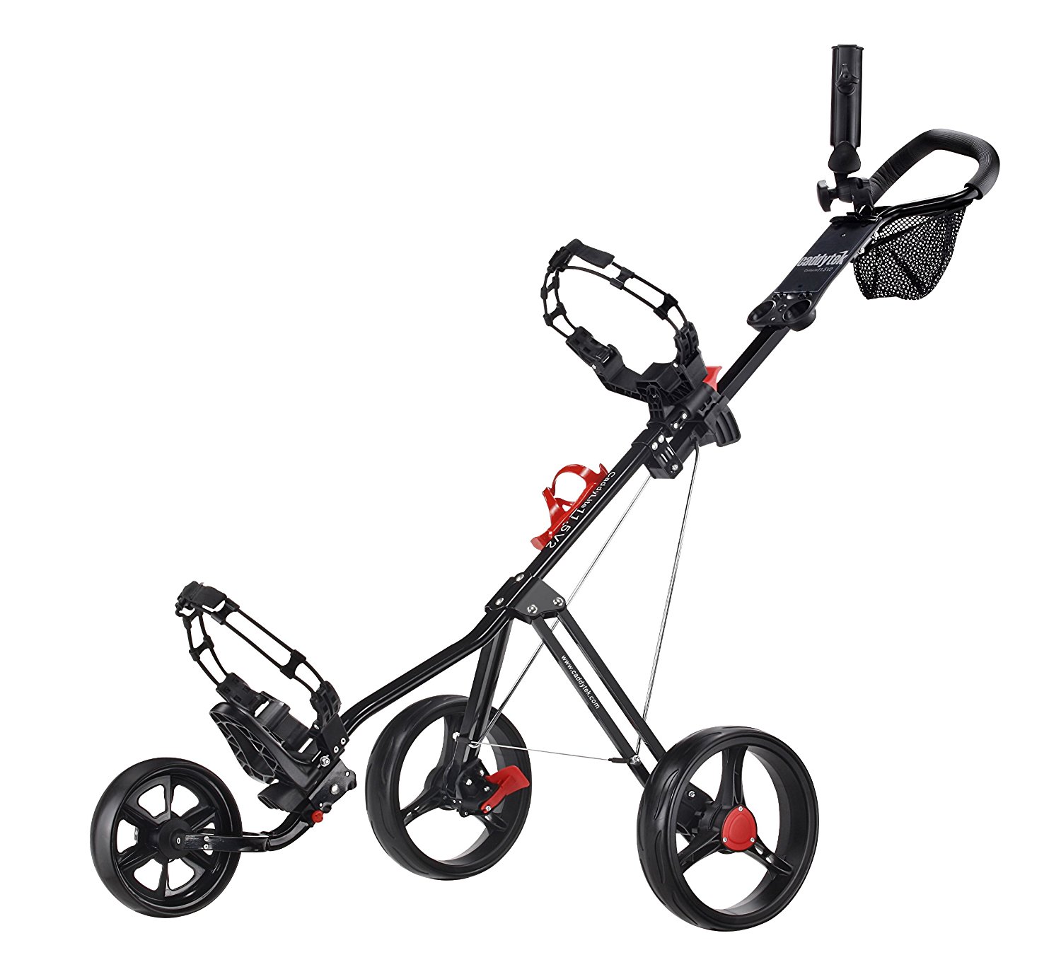 CaddyTek SuperLite Deluxe Golf Push Carts