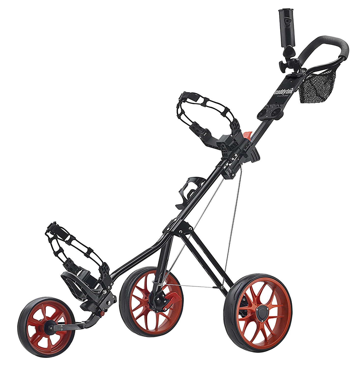 CaddyTek SuperLite Deluxe Golf Push Carts