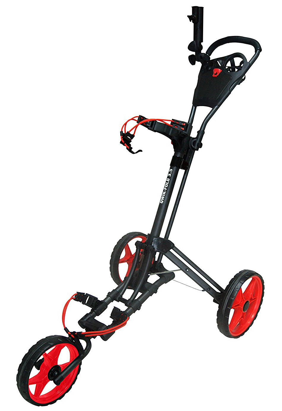 Founders Club 2016 Qwik Fold 3.5 3 Wheel Golf Push Carts