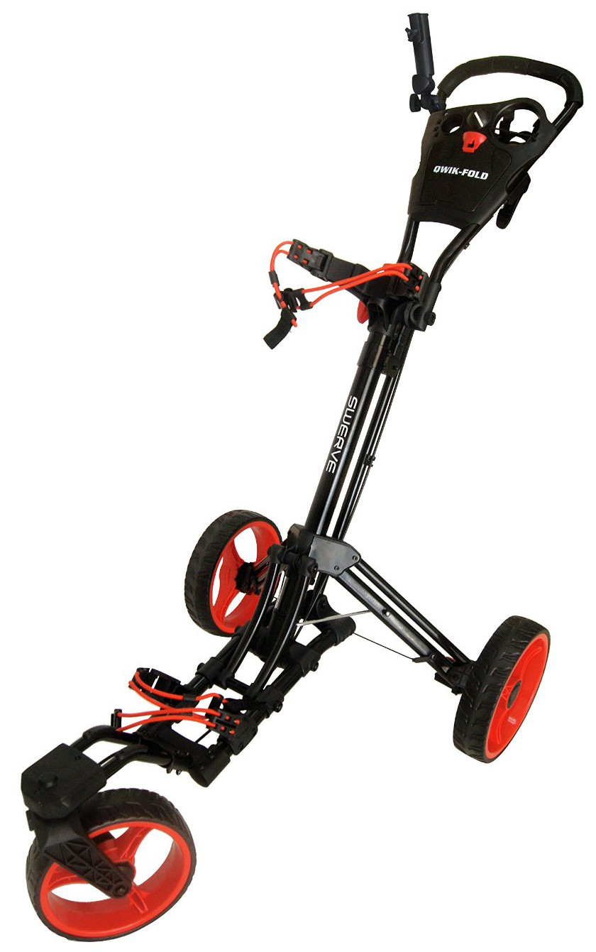 Founders Club Swerve 360 Swivel Wheel Qwik Fold Golf Push Carts