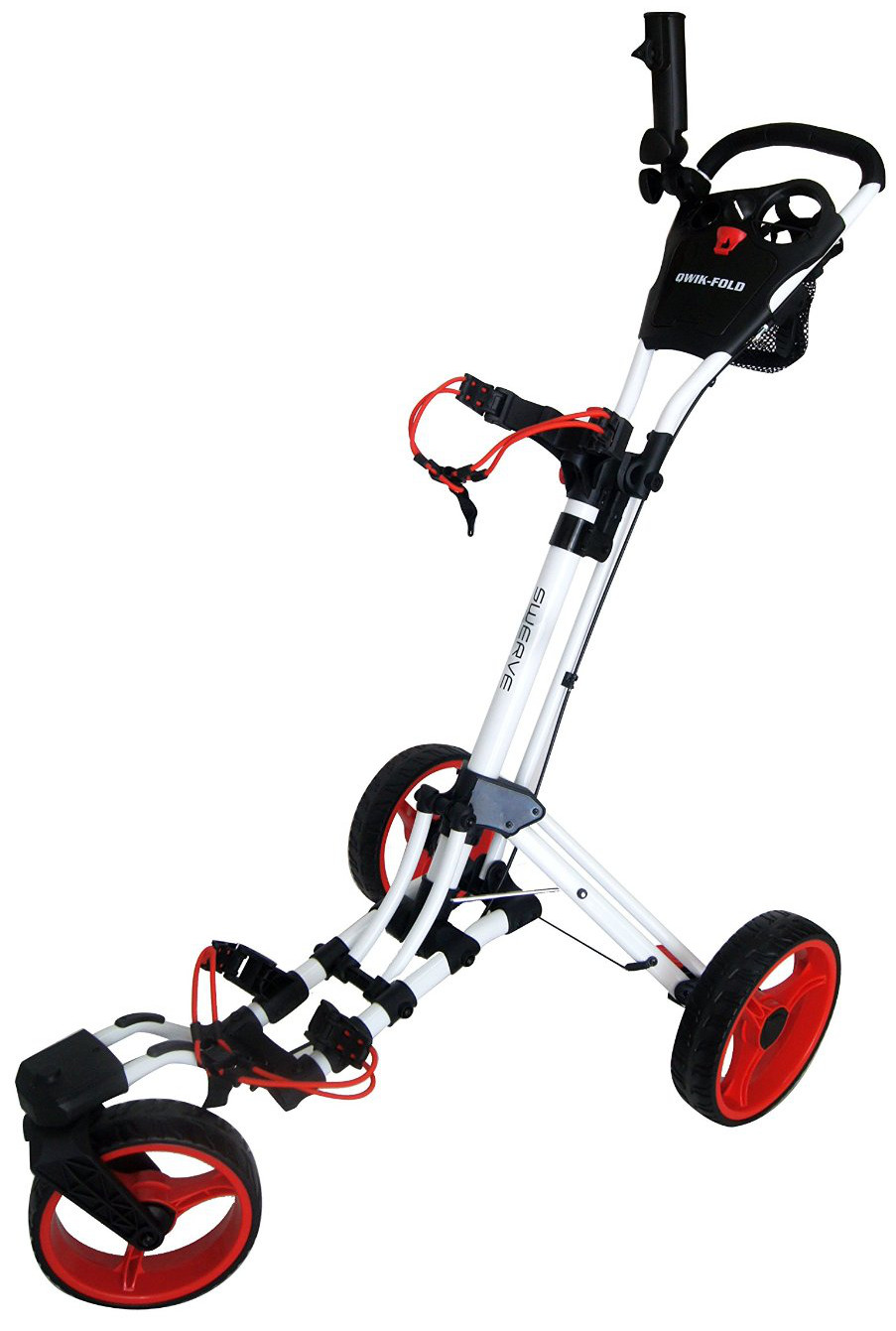 Founders Club Swerve 360 Swivel Wheel Qwik Fold Push Carts