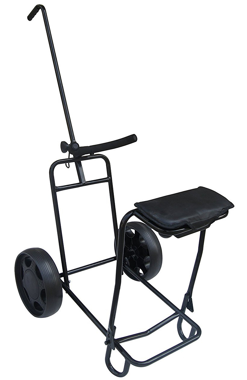 Founders Club Tilt 2 Wheel Golf Pull Carts With Seat