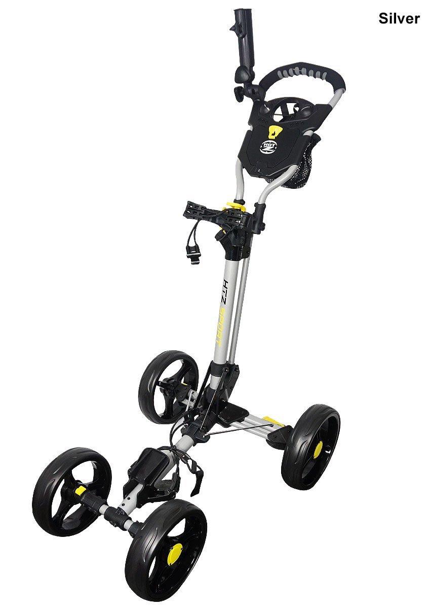 Hot-Z Sport 4 Wheel Golf Push Carts