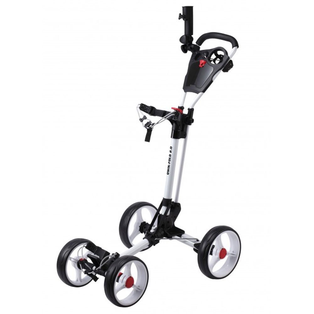 Precise Qwik Fold 2.0 Four Wheel Golf Push Carts