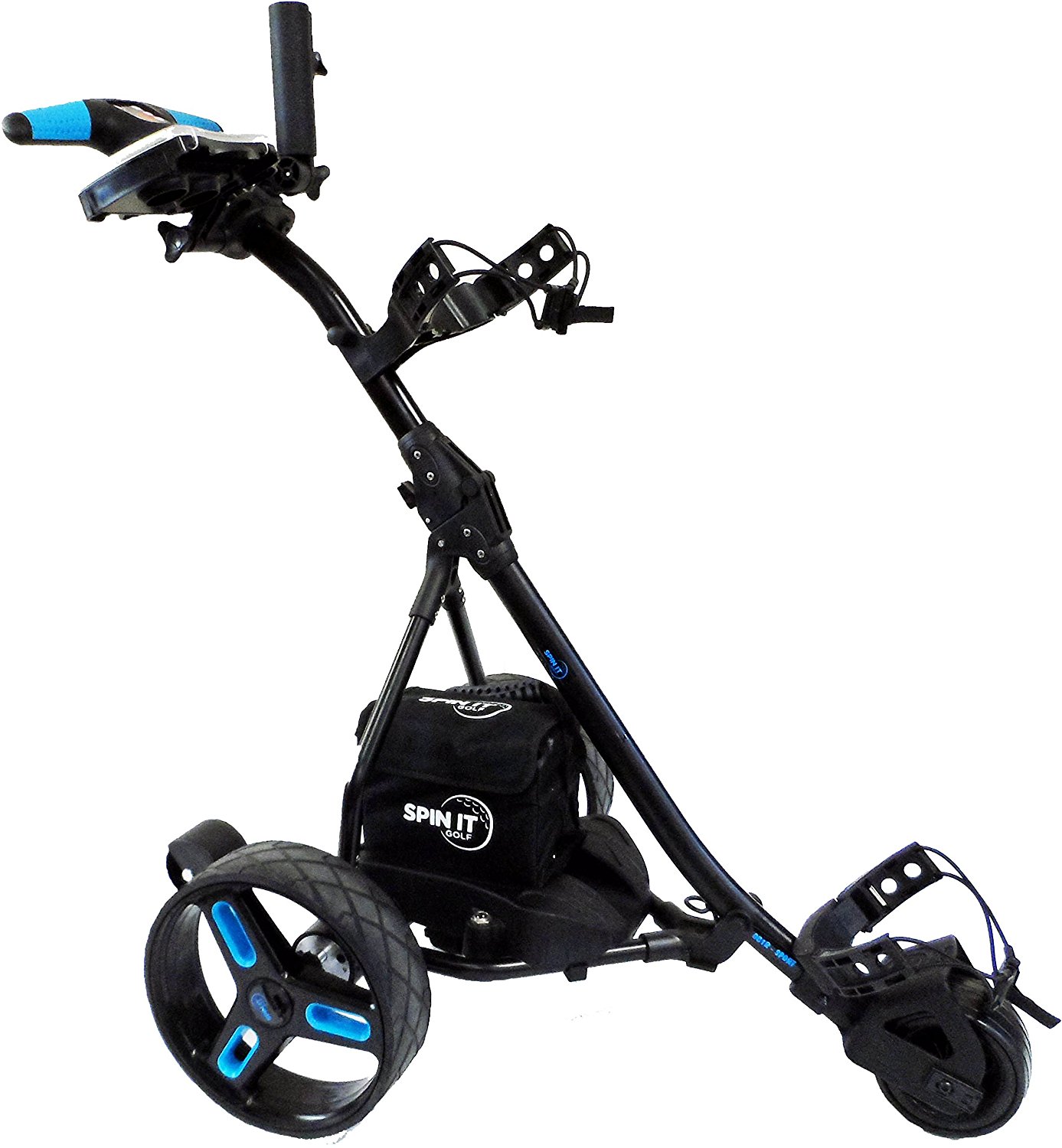 Spin It Electric Motorized Golf Trolley Carts