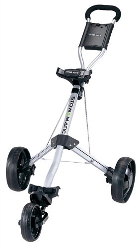 Stowmatic Stowamatic Pro Lite Aluminum 3 Wheel Golf Push Carts