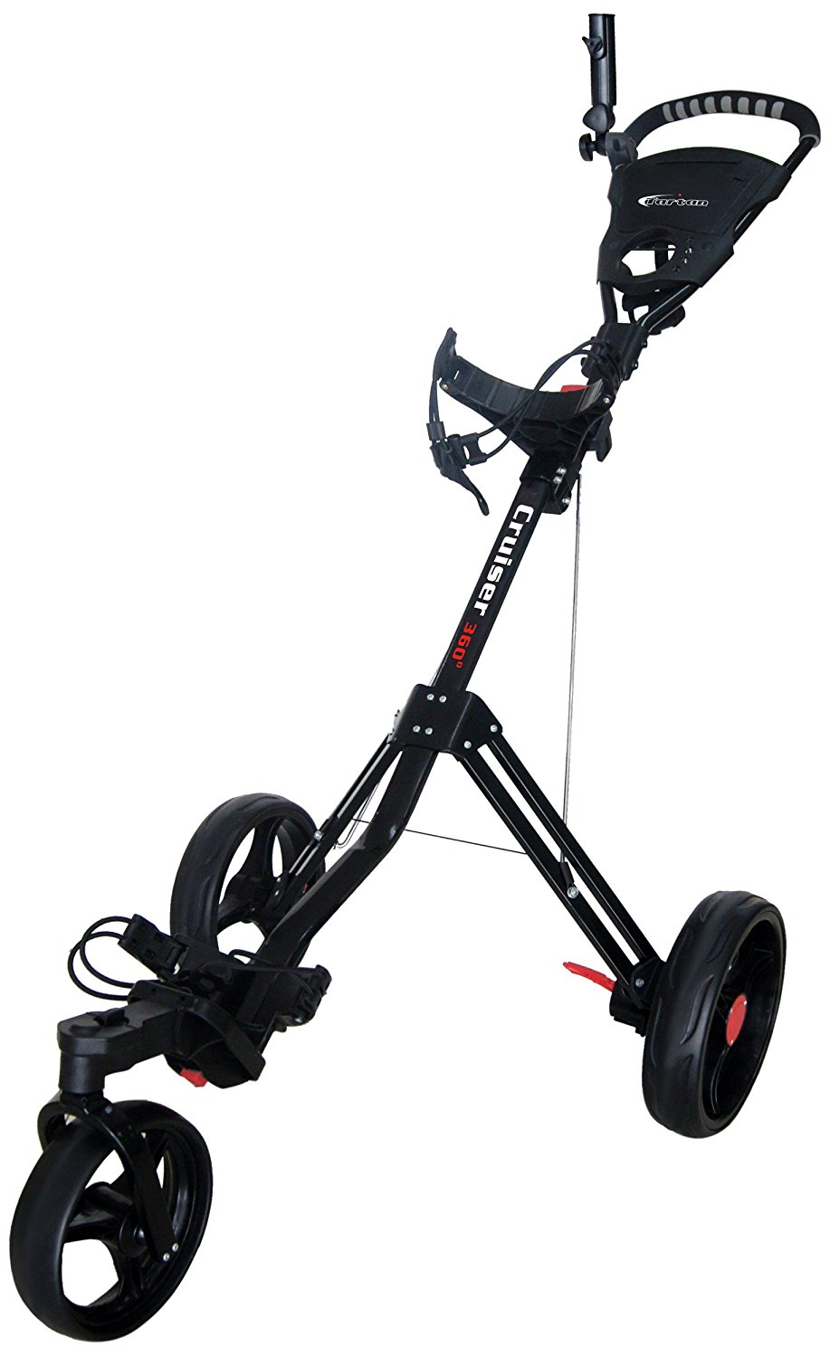 Tartan Cruiser Rotating Front Three Wheel Golf Push Carts