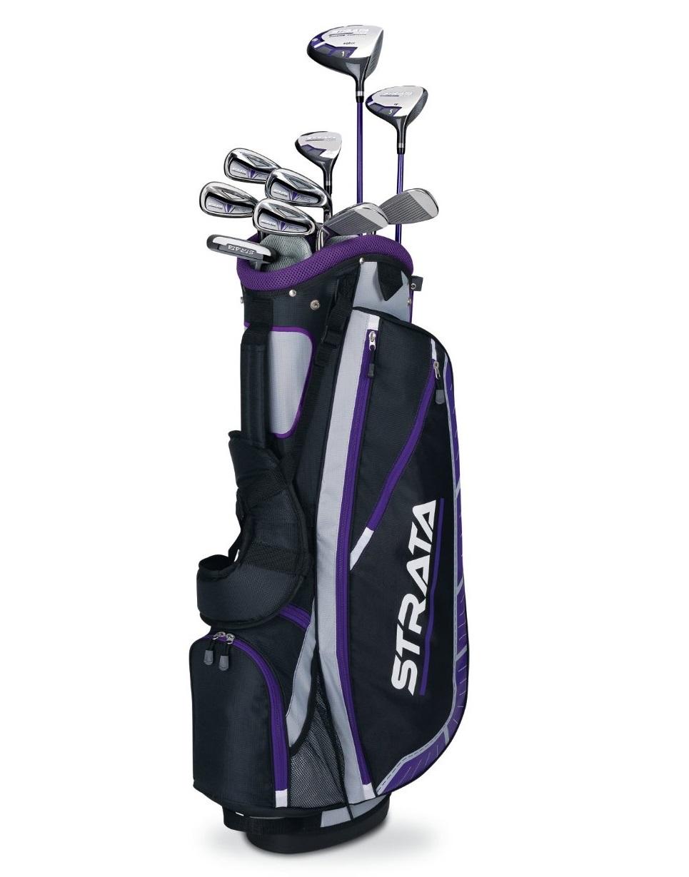 Womens Callaway Strata Plus Complete Golf Club Sets with Bag