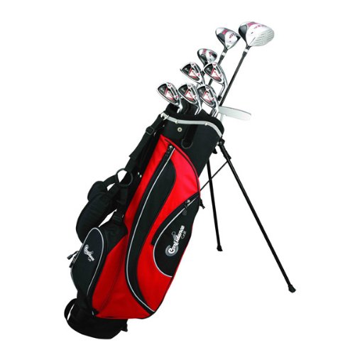 Mens Confidence ESP Graphite & Steel Hybrid Complete Golf Club Sets with Stand Bag