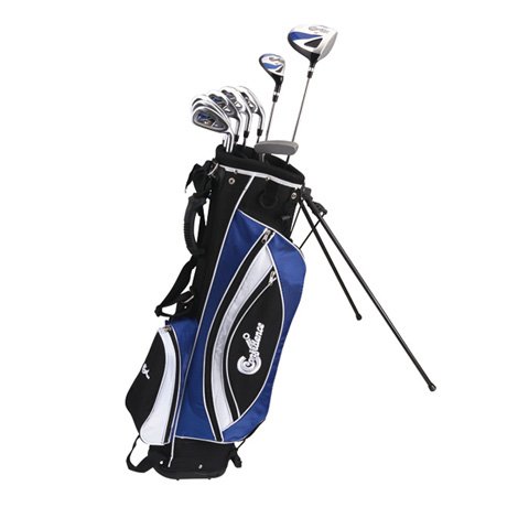 Mens Confidence Power Hybrid Complete Golf Club Sets with Stand Bag