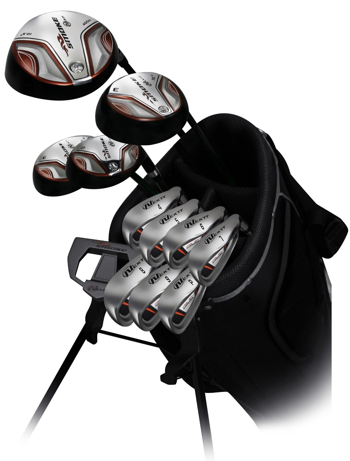 Mens Nextt Smoke Complete Outfit Golf Club Sets