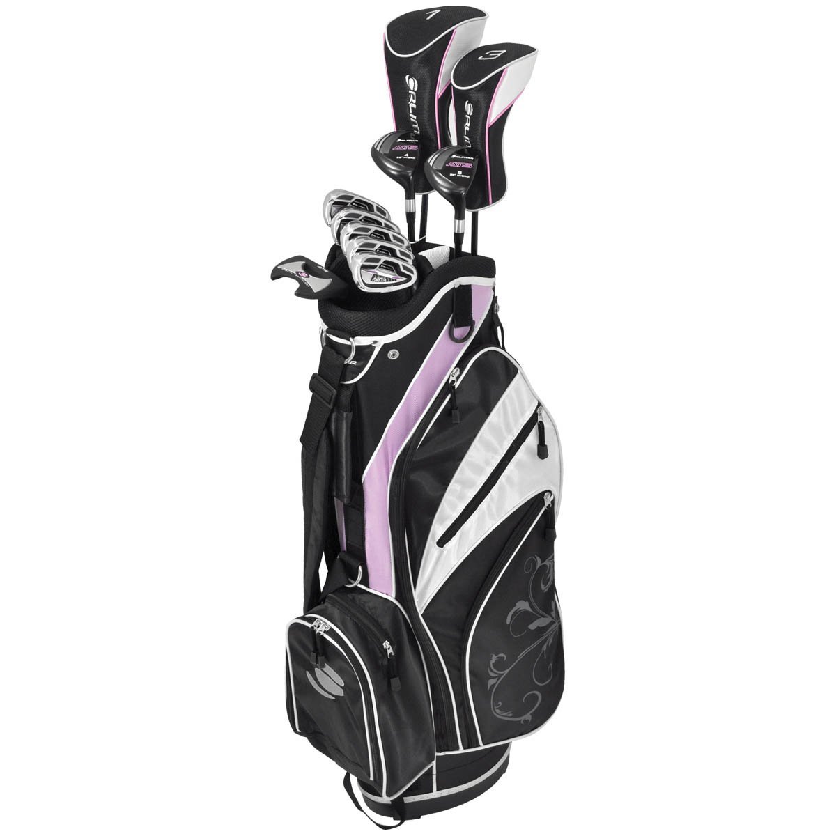 Womens Orlimar Sport ATS Black Matte Complete Golf Club Sets