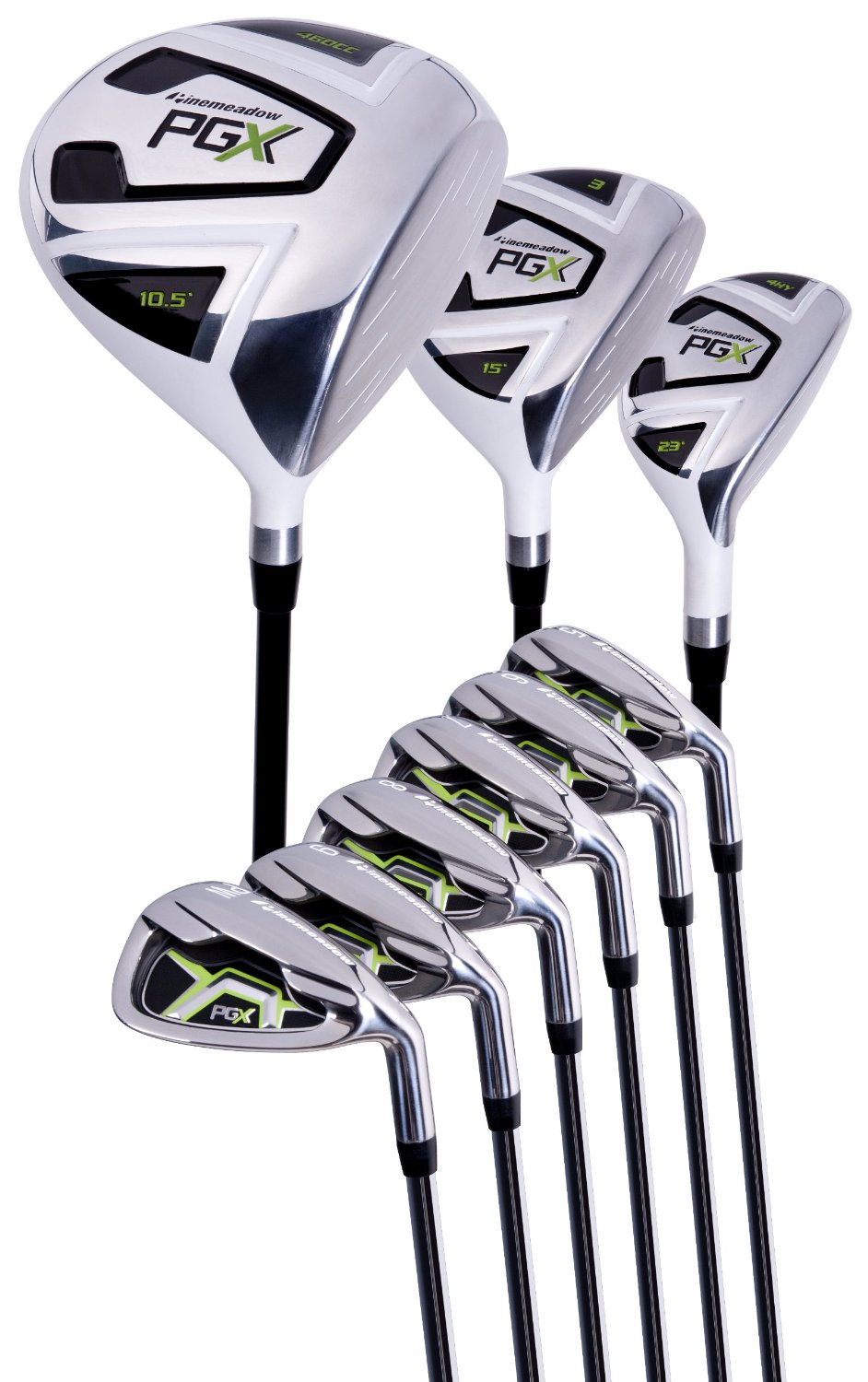 Mens Pinemeadow PGX Complete Golf Club Sets