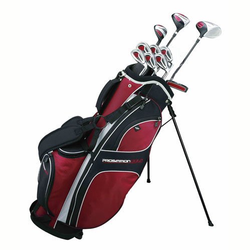 Mens Prosimmon DRK RH Graphite Hybrid Golf Club Sets and Stand Bag