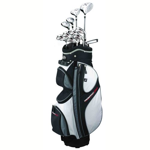 Mens Prosimmon X9 Graphite & Steel Hybrid Golf Club Sets and Cart Bag