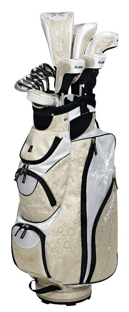 Womens Tour Edge Moda Silk Champagne Complete Golf Club Sets